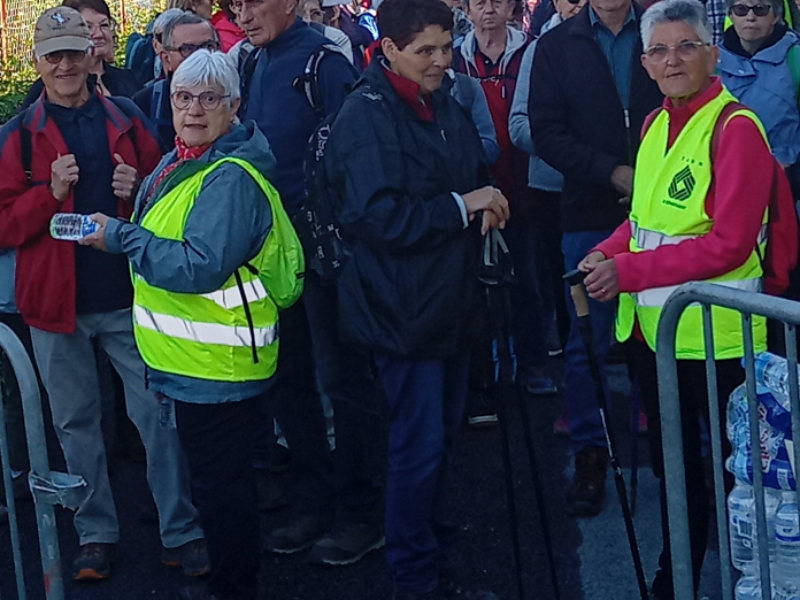 Journée départementale de la marche à Montredon Labessonié