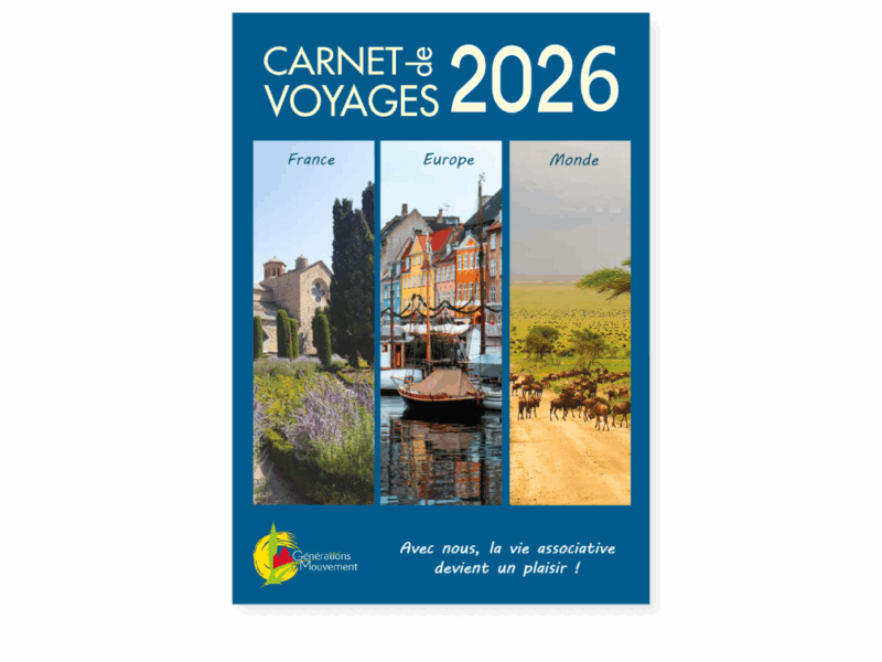 Découvrez le catalogue VOYAGES 2026
