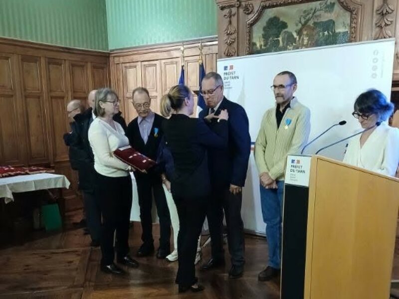 La médaille de la Jeunesse et des Sports pour Didier Cousinié