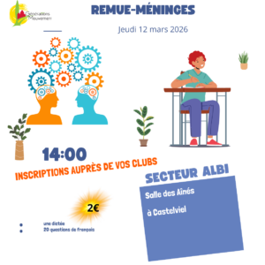 Lire la suite à propos de l’article Session de Remue-Méninges du 12 Mars